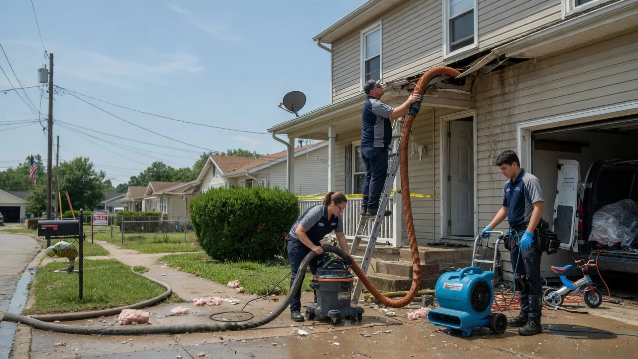 Water Damage Restoration in Luebbering, MO near me